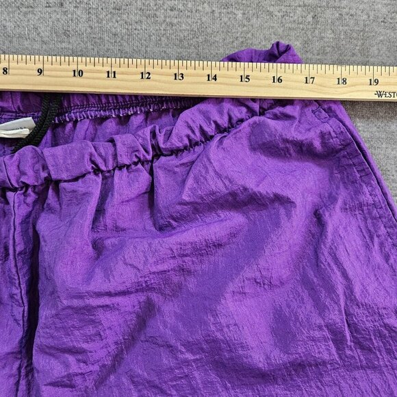 Boathouse XXL Joggers Men Purple Nylon Y2K Zip Elastic Pockets Athleisure Custom - Picture 4 of 11